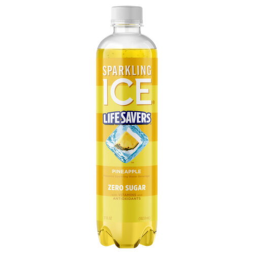 Sparkling Ice Zero Sugar Pineapple Sparkling Water Beverage Image 1 of 6