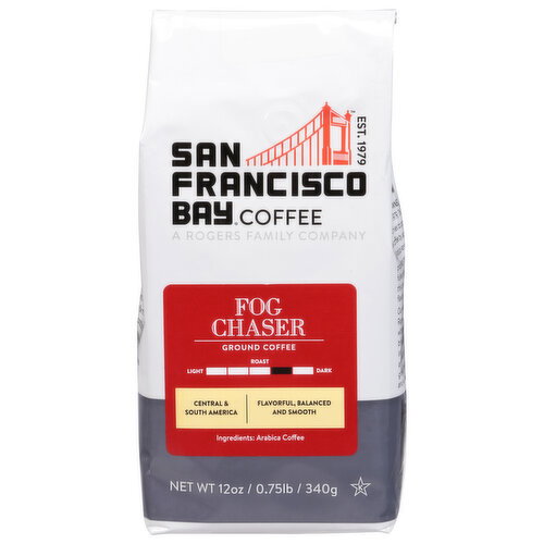 San Francisco Bay Coffee, Ground, Fog Chaser Image 1 of 5