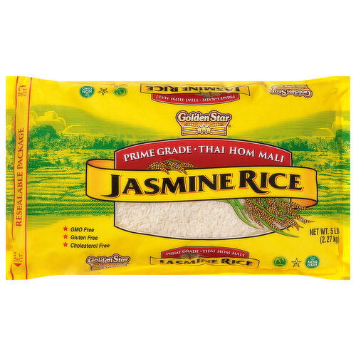 Golden Star Rice, Jasmine, Prime Grade