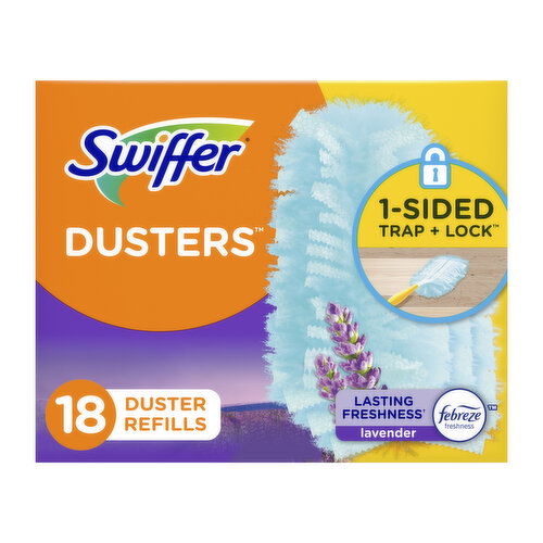 Swiffer Swiffer Dusters Refill, Feather Duster Alternative, Lavender, 18ct
