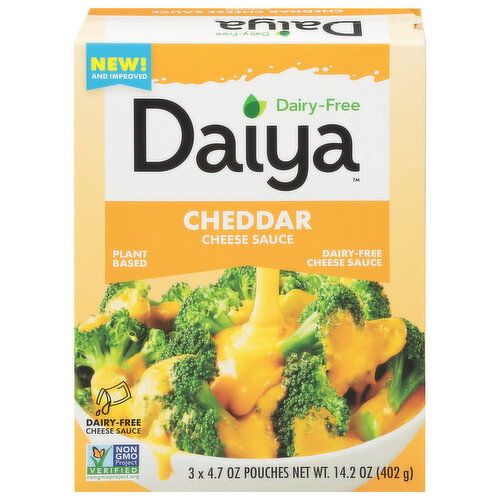 Daiya Cheese Sauce, Dairy-Free, Cheddar