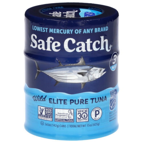 Safe Catch Wild Elite Pure Tuna Image 1 of 6
