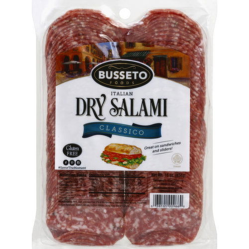 Busseto Dry Salami, Italian, Classico