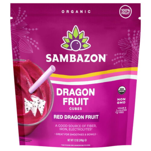 Sambazon Red Cubes Dragon Fruit