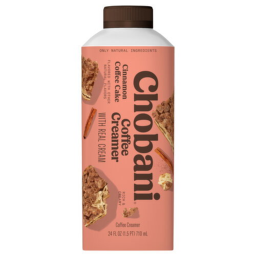Chobani Cinnamon Coffee Cake Coffee Creamer Image 1 of 10