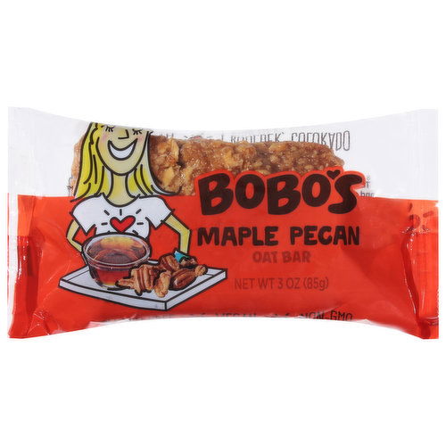 Bobo's Oat Bar, Maple Pecan