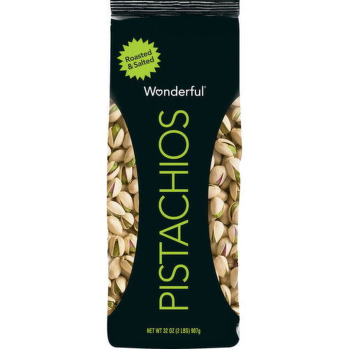 Wonderful Pistachios Pistachios, Roasted & Salted