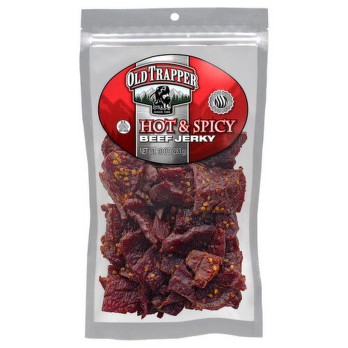 Old Trapper Hot & Spicy Beef Jerky