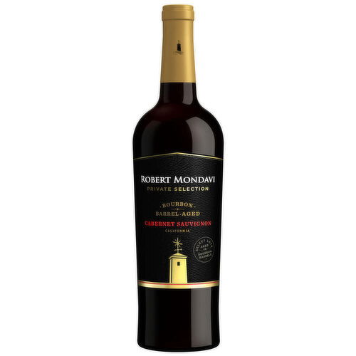 Robert Mondavi Private Select Aged in Bourbon Barrels Cabernet Sauvignon California Red Wine
