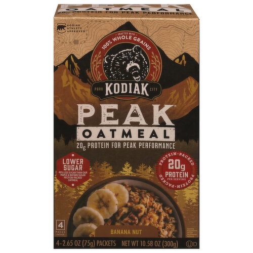 Kodiak Oatmeal, Banana Nut