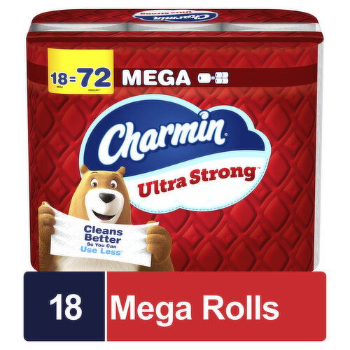 Charmin Mega Roll Strong Bath Tissue