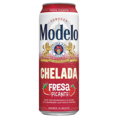 Modelo Beer, Fresa Picante, Chelada