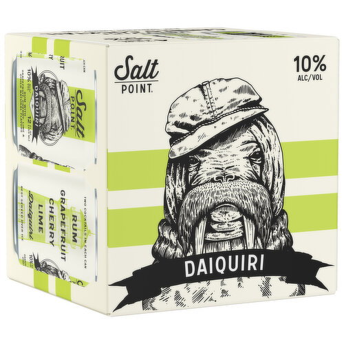 Salt Point Daquiri Canned Cocktail 4-Pack Image 1 of 4