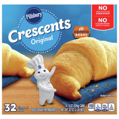 Pillsbury Rolls, Original, Crescents