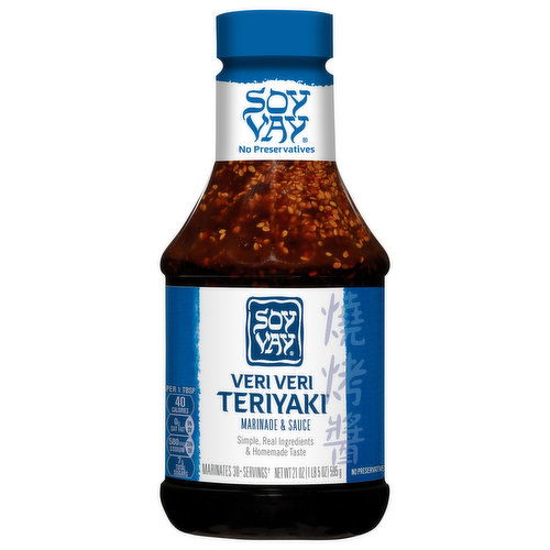 Soy Vay Marinade & Sauce, Veri Veri Teriyaki