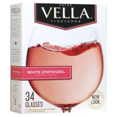 Peter Vella White Zinfandel Box