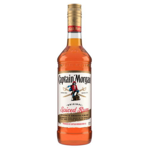 Captain Morgan Original Real Madagascar Vanilla Spiced Rum