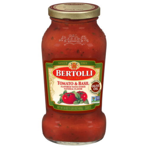 Bertolli Sauce, Tomato & Basil