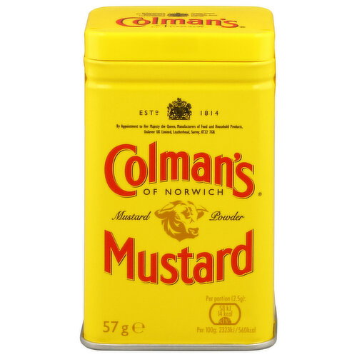Colman's of Norwich Powder Mustard Image 1 of 6