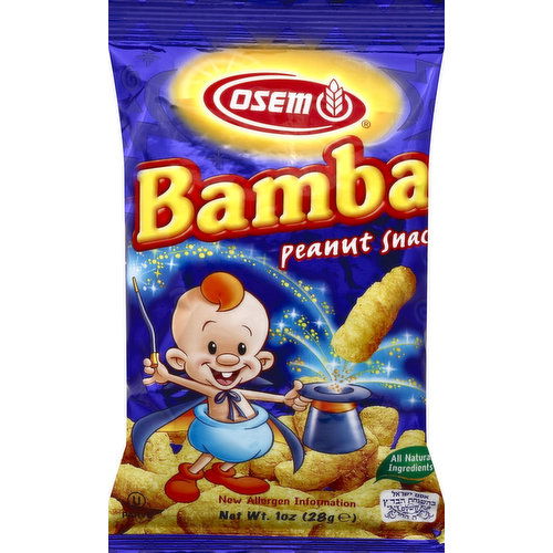 Osem Peanut Snack, Bamba