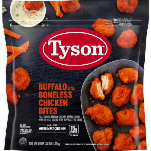 Tyson Any'tizers Frozen Buffalo Style Boneless Chicken Bites