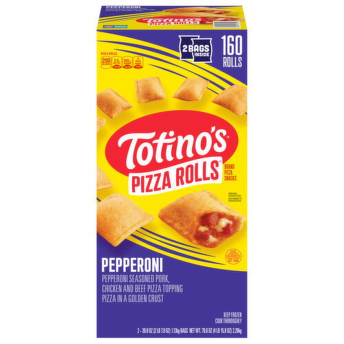Totinos Pepperoni Pizza Rolls 160 ct