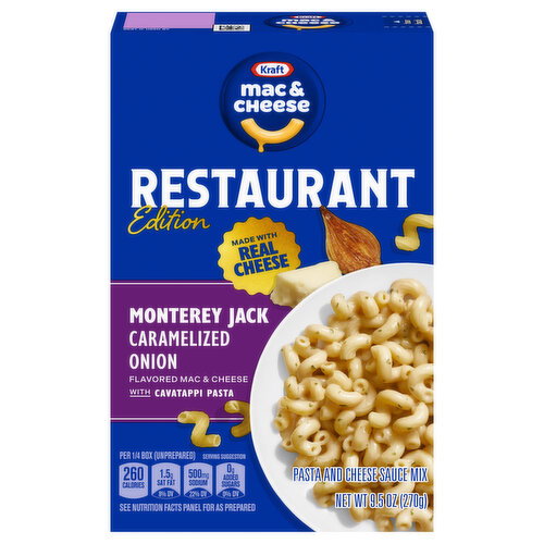 Kraft Monterey Jack Caramelized Onion Mac & Cheese Image 1 of 6