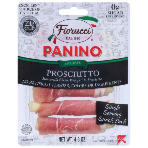 Fiorucci Prosciutto, Antipasti