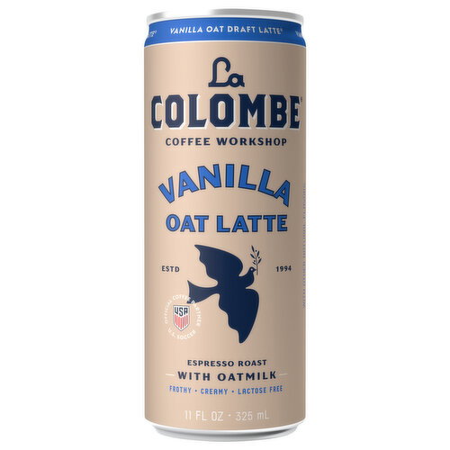 La Colombe Espresso Roast Vanilla Oat Latte Coffee Drink