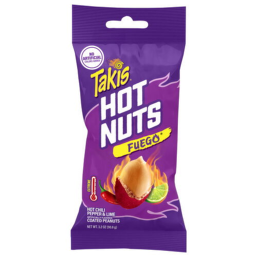 Takis Extreme Fuego Double Crunch Peanuts Image 1 of 6