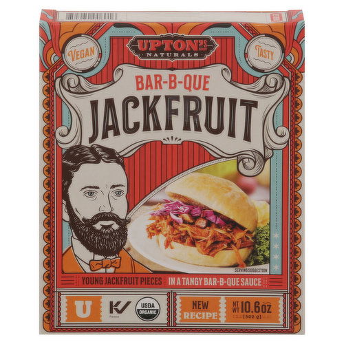 Upton's Naturals Jackfruit, Bar-B-Que