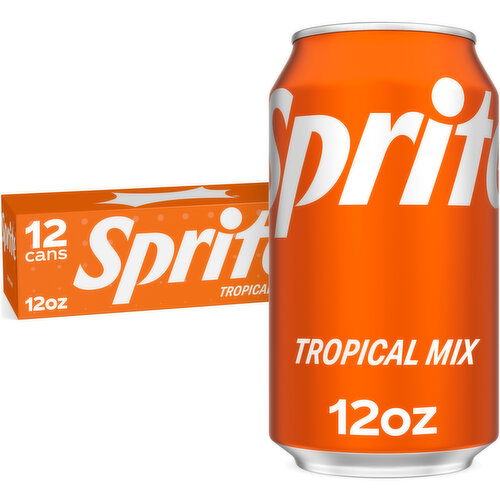 Sprite Tropical Mix Fridge Pack Cans