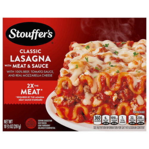 Stouffer's Classic Lasagna with Meat & Sauce