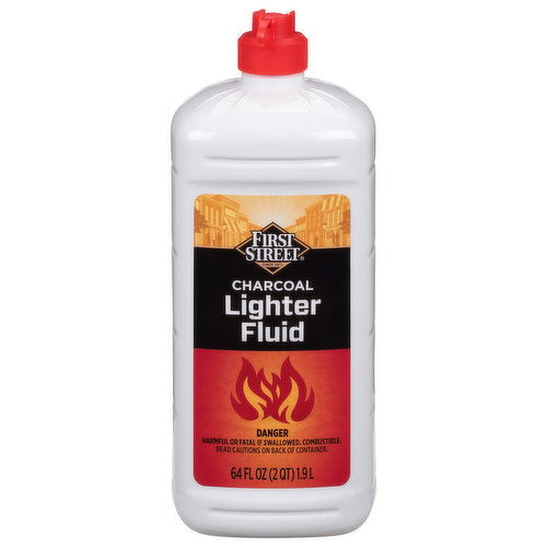 First Street Lighter Fluid, Charcoal