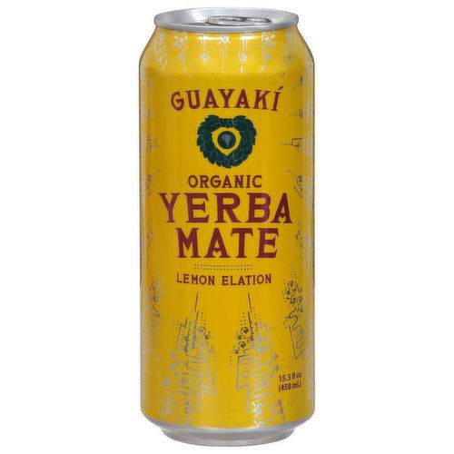 Guayaki Yerba Mate, Organic, Lemon Elation