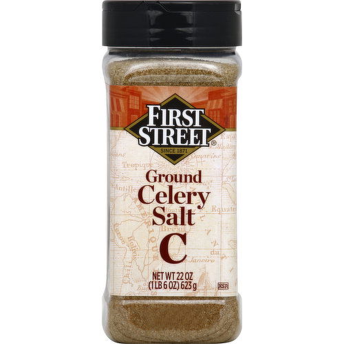 First Street Celery Salt, Ground