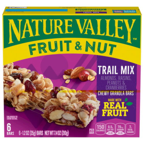 Nature Valley Fruit & Nut Chewy Trail Mix Granola Bars