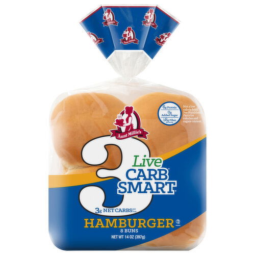 Aunt Millie's Hamburger Buns