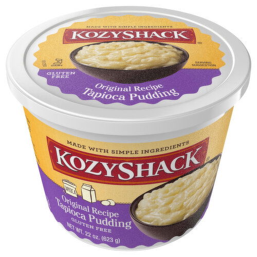 Kozy Shack Gluten Free Original Recipe Tapioca Pudding