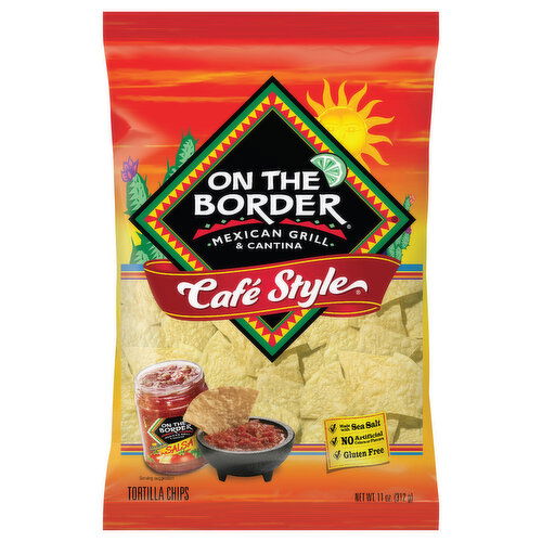 On the Border Cafe Style Mexican Grill & Cantina Tortilla Chips
