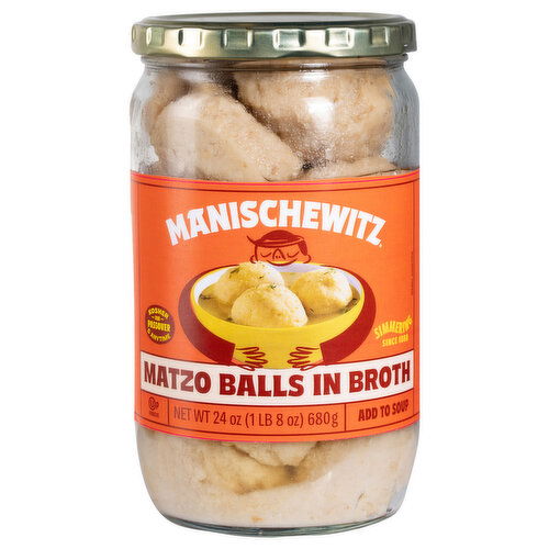 Manischewitz Matzo Balls, in Broth