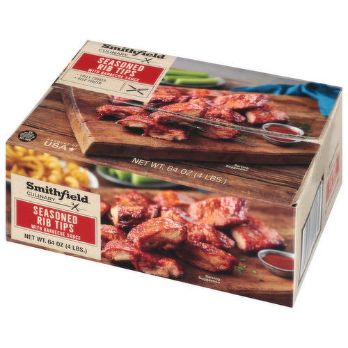 Smithfield Rib Tips, Seasoned