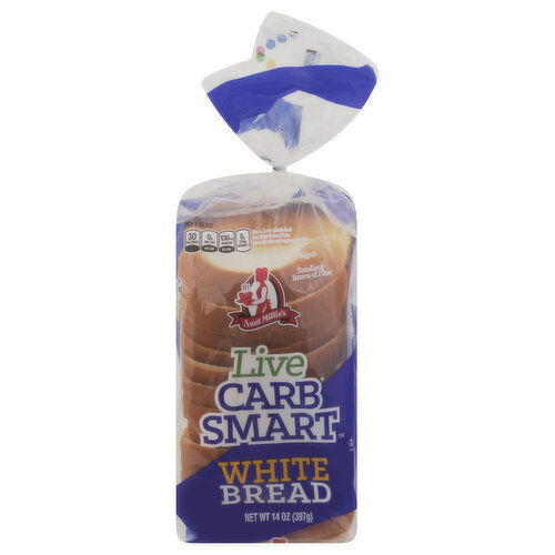 Aunt Millie's Live Carb Smart  White Bread