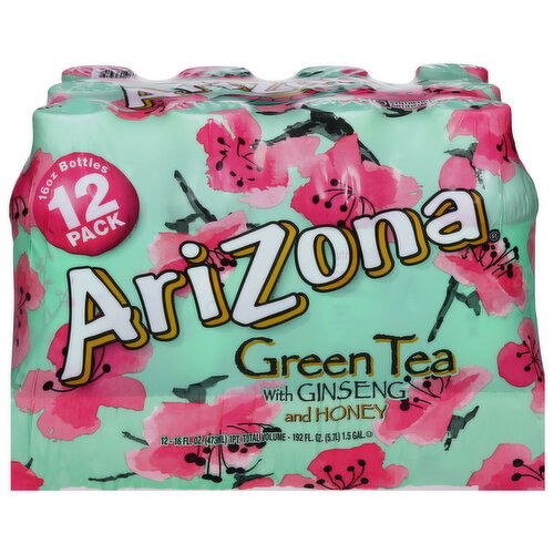 AriZona Green Tea with Ginseng and Honey
