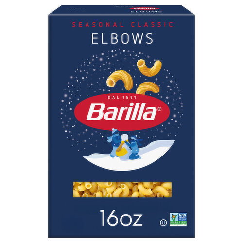Barilla Elbows - Non-GMO Pasta Made with Durum Wheat Semolina & Kosher Certified Pasta Image 1 of 11
