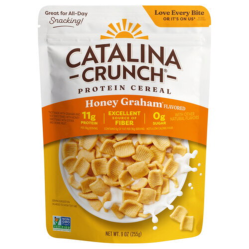 Catalina Crunch Honey Graham Flavored Protein Cereal