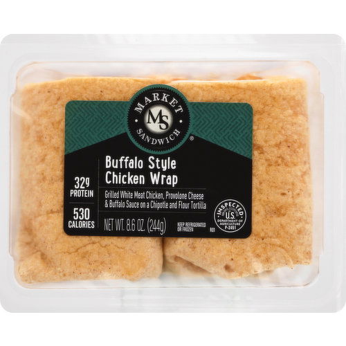 Market Sandwich Wrap, Buffalo Style Chicken