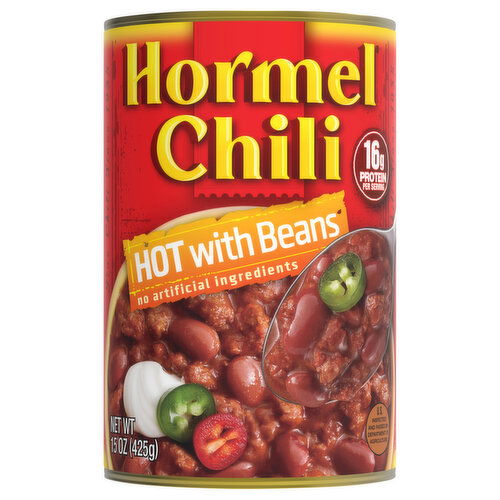 Hormel Chili Hot with Beans Chili