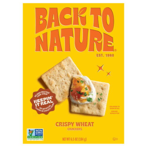 Back to Nature Crispy Wheat Crackers