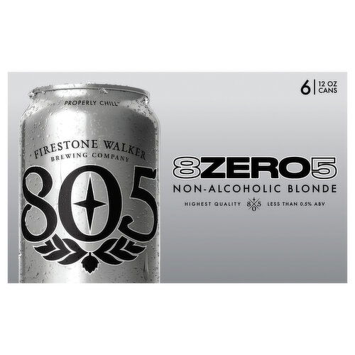 Firestone Walker Beer, Blonde, Non-Alcoholic